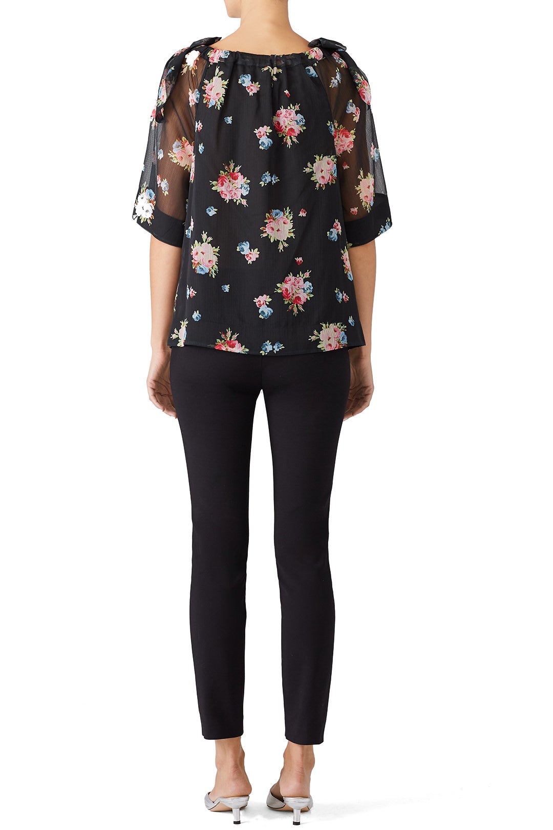 Bouquet Floral Top by ella moss 1