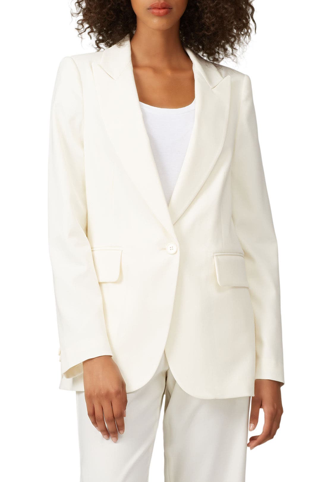 White Tuxedo Blazer by MM6 Maison Margiela | Rent the Runway