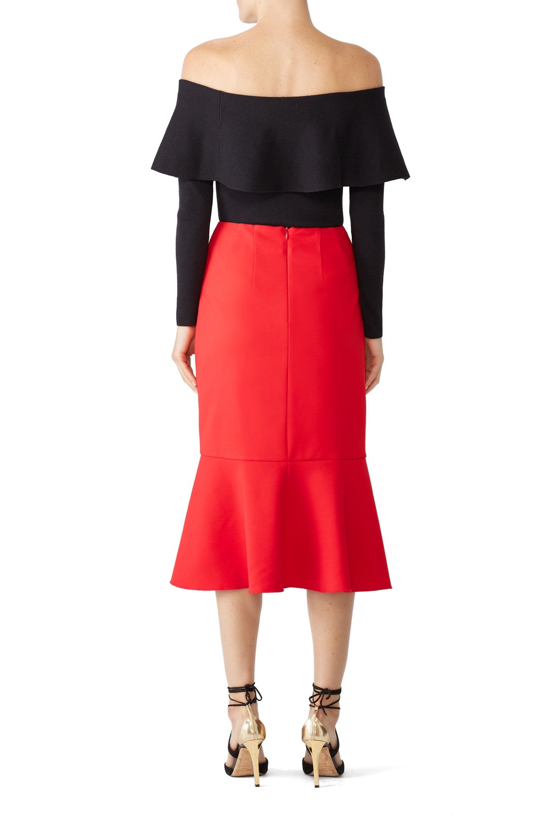 Red Goodbye Skirt by FINDERS KEEPERS 2