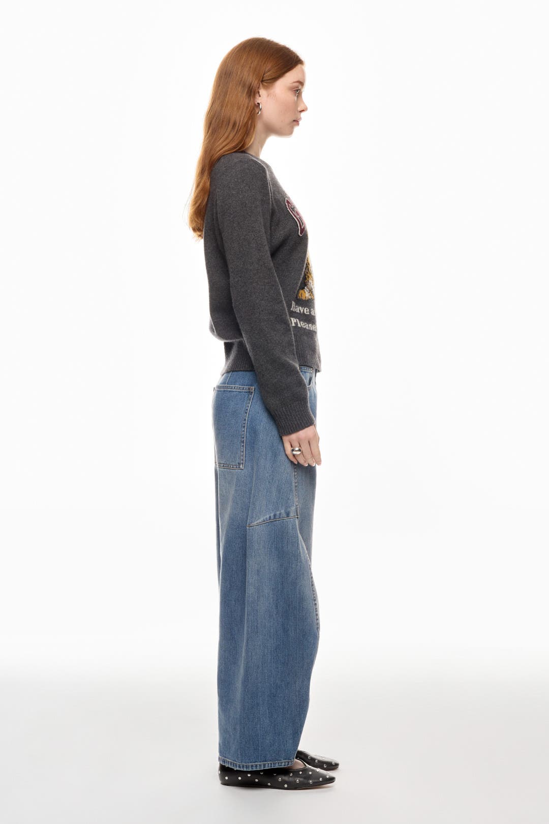 Tiger Crewneck by GANNI | Rent the Runway