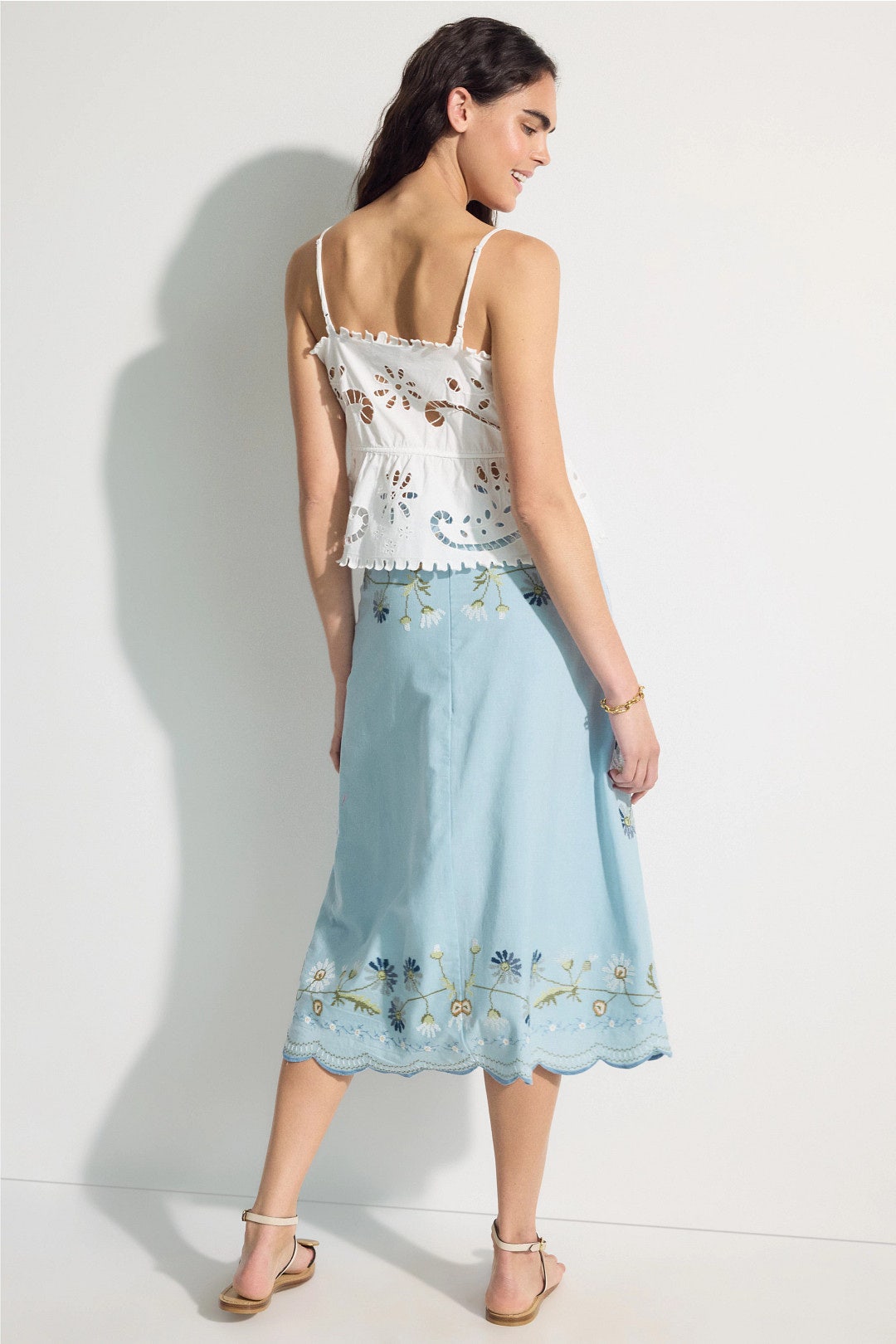Audra Embroidery Skirt by Sea New York 2