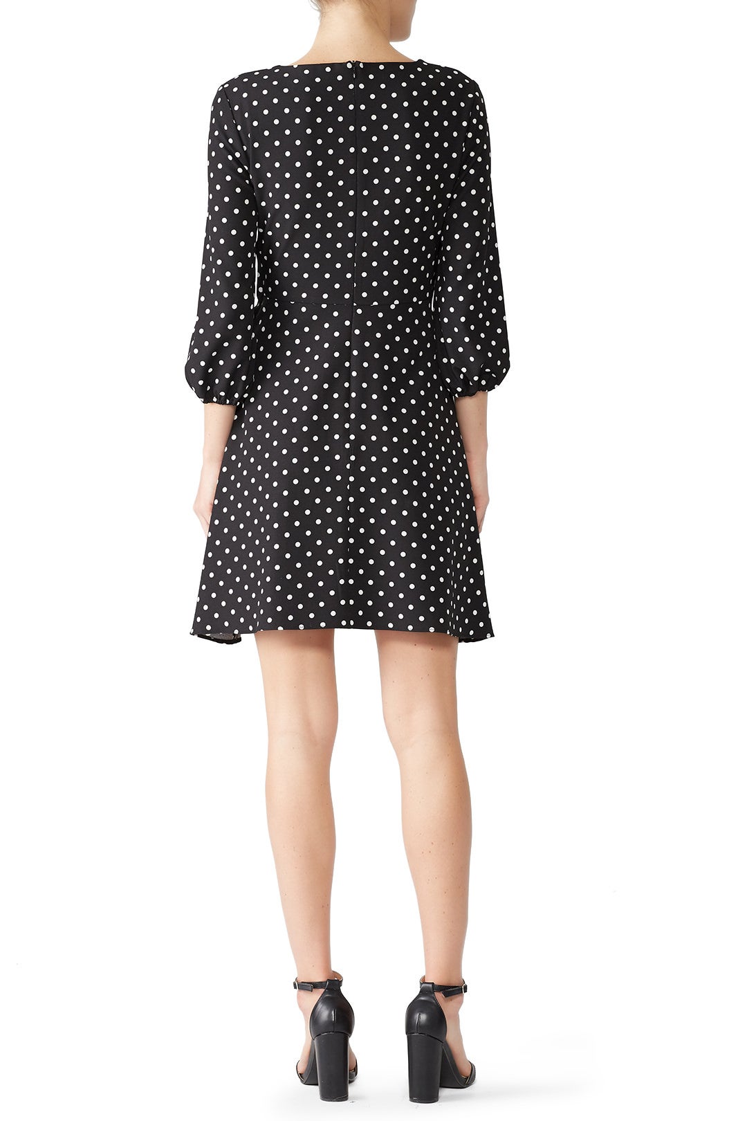Polka Dot Tie Waist Dress by Slate & Willow 1