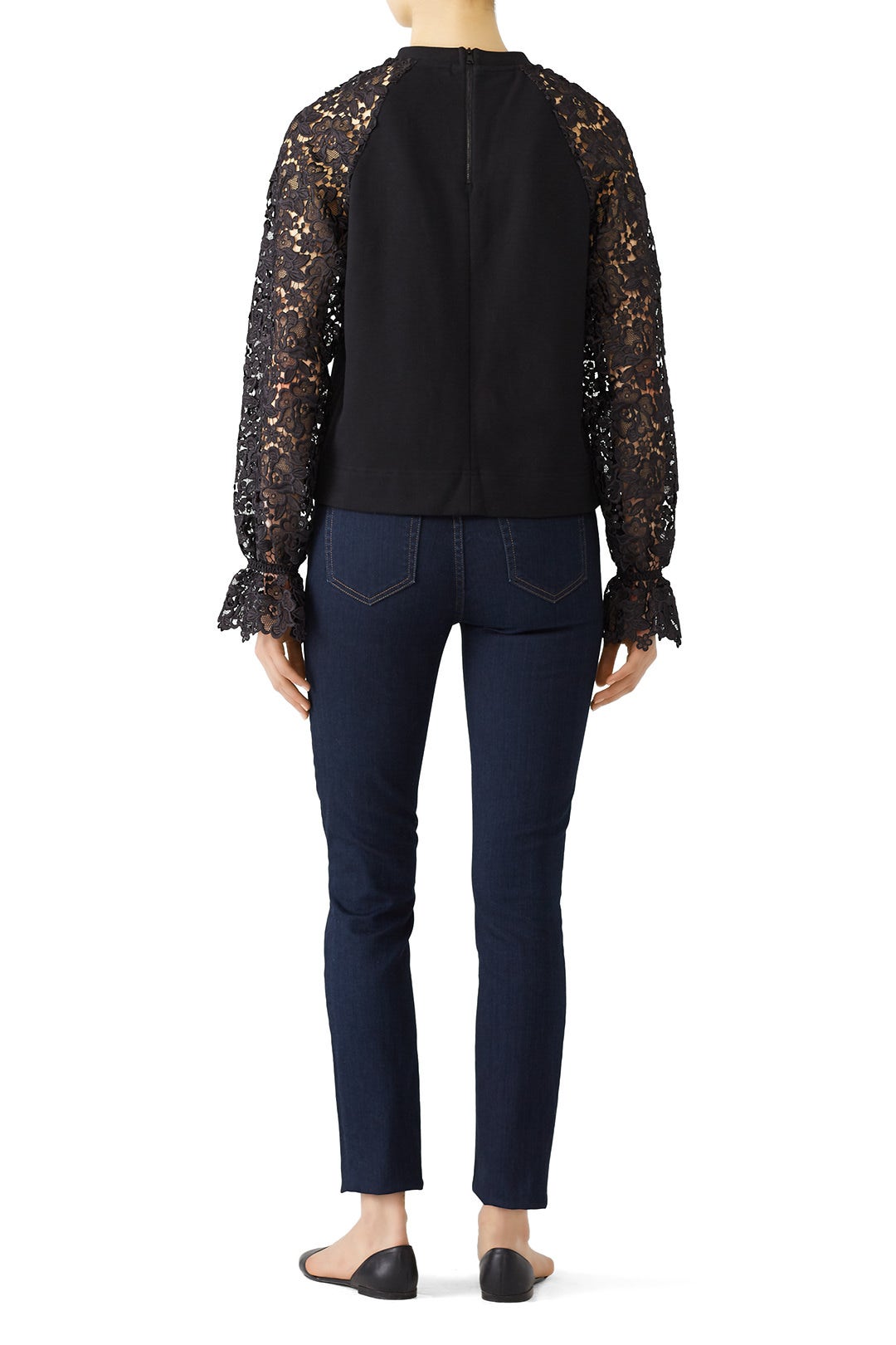 Black Dahlia Sweatshirt by Three Floor 1