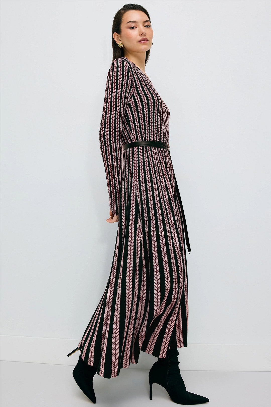 Male Chevron Stripe Knit Dress by Aldomartins 1
