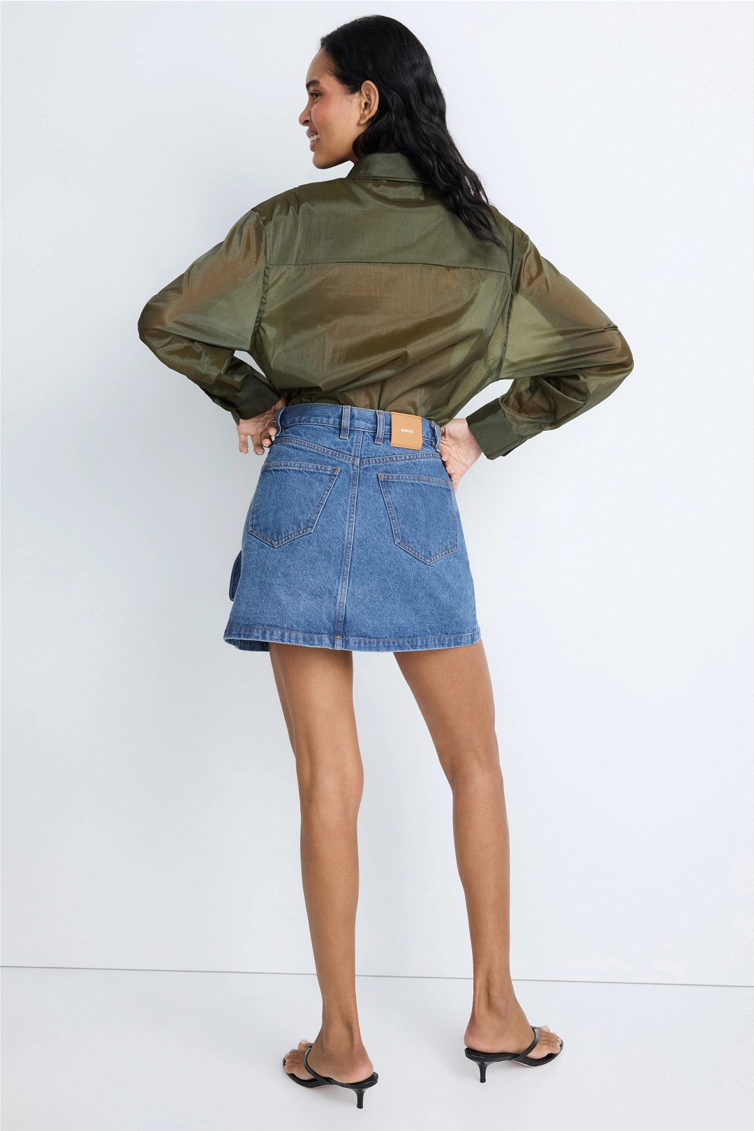 Lucia Denim Skirt by AKNVAS 2