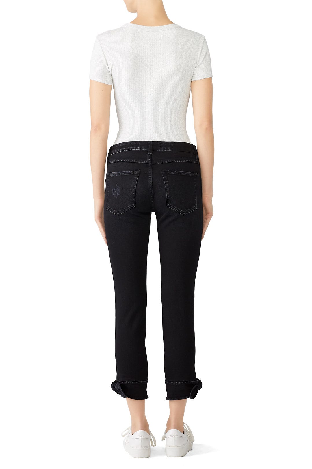 Tie Ankle Jeans by AMO 1