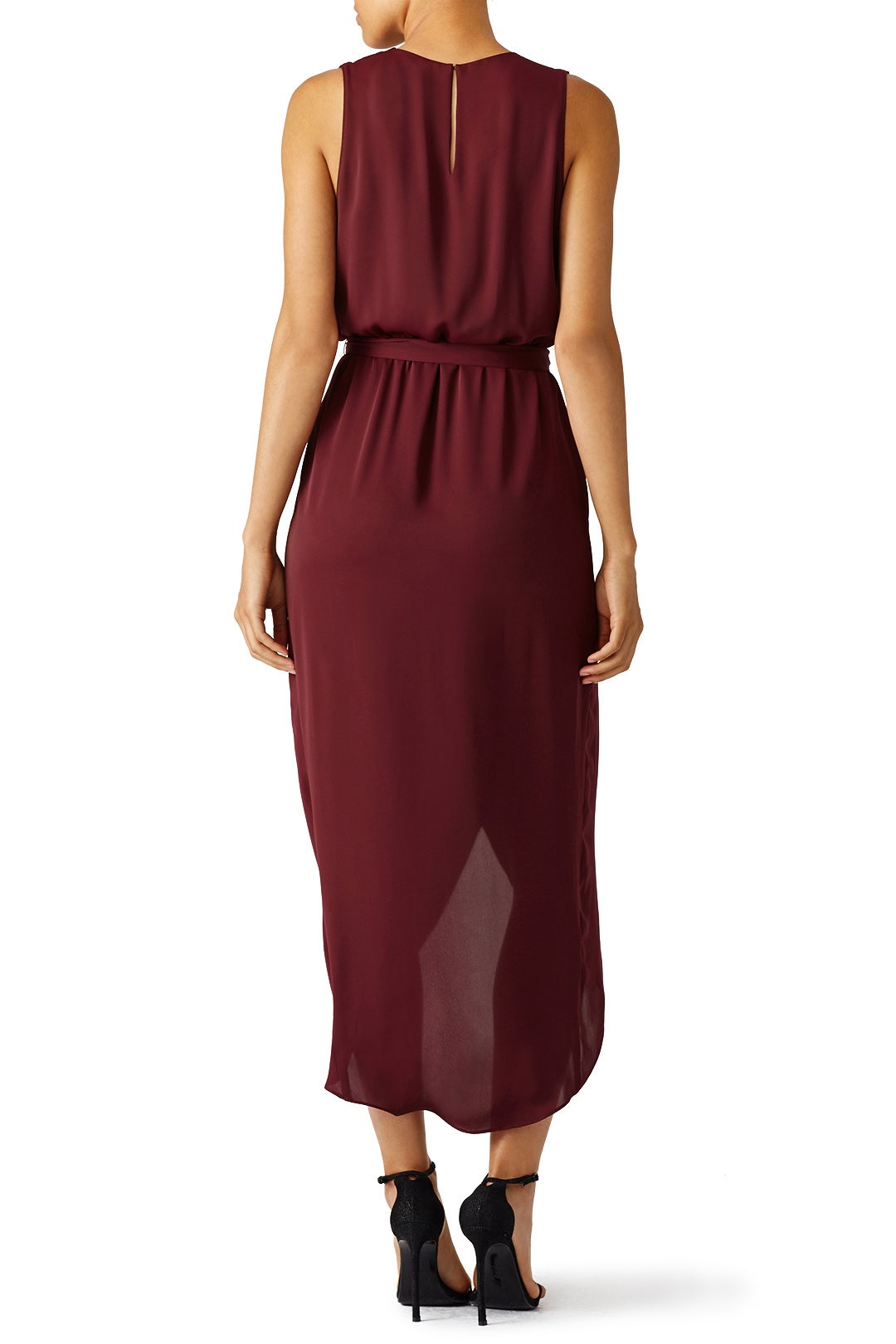 Burgundy Porter Dress by Amanda Uprichard 1
