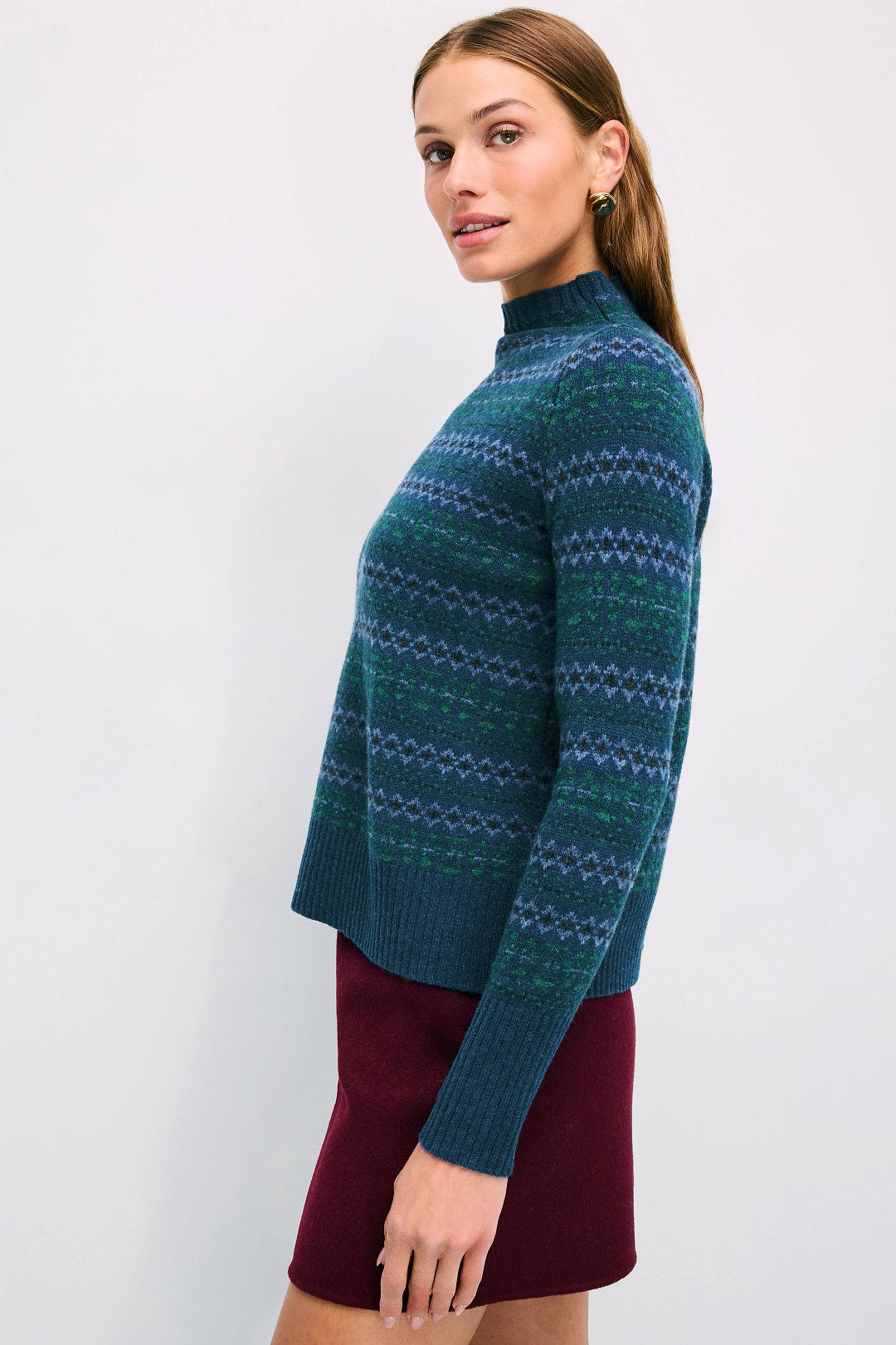 Vivie FairIsle Sweater by Ann Mashburn 1