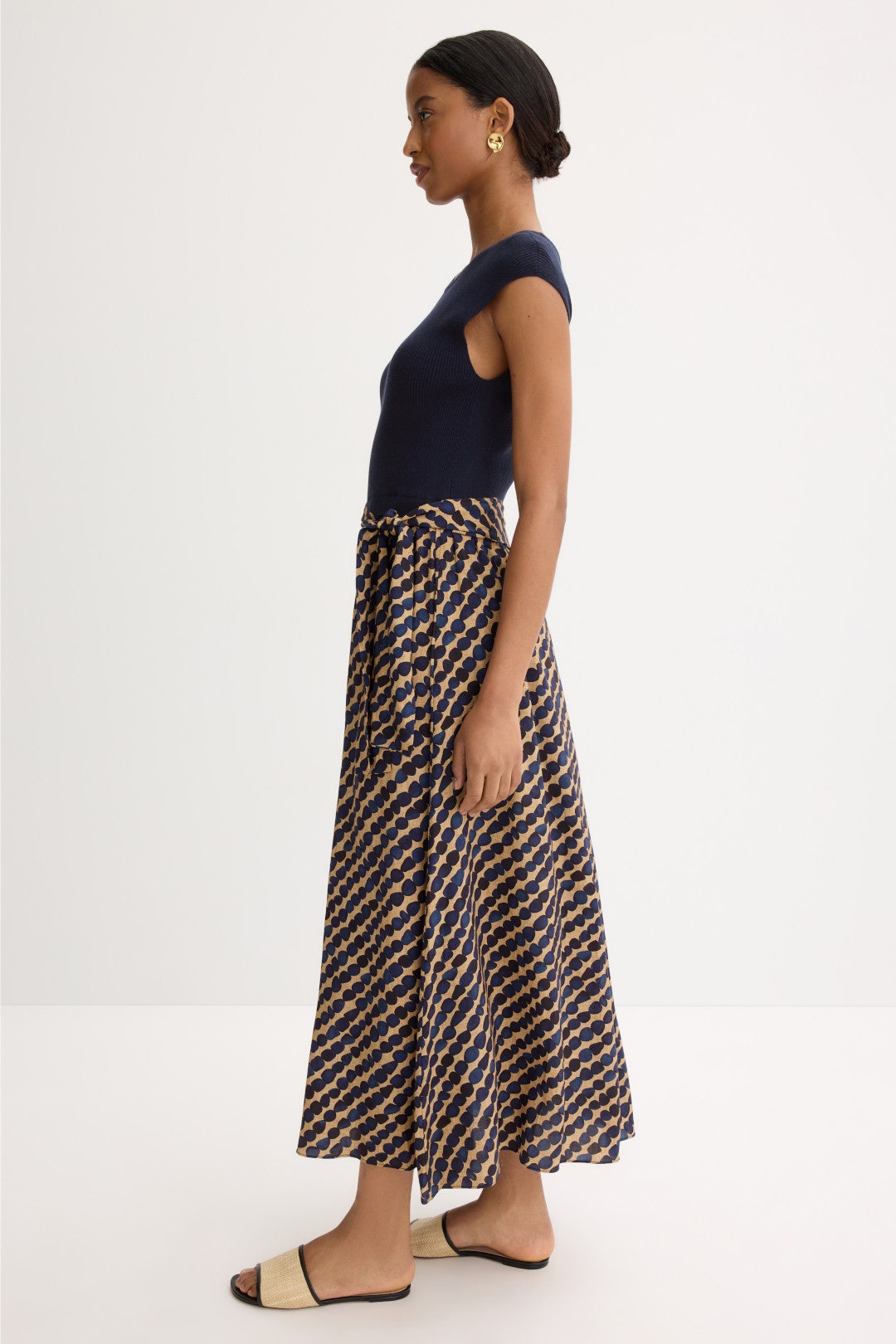 Pebble Dream Mixed Media Dress by NIC + ZOE 1
