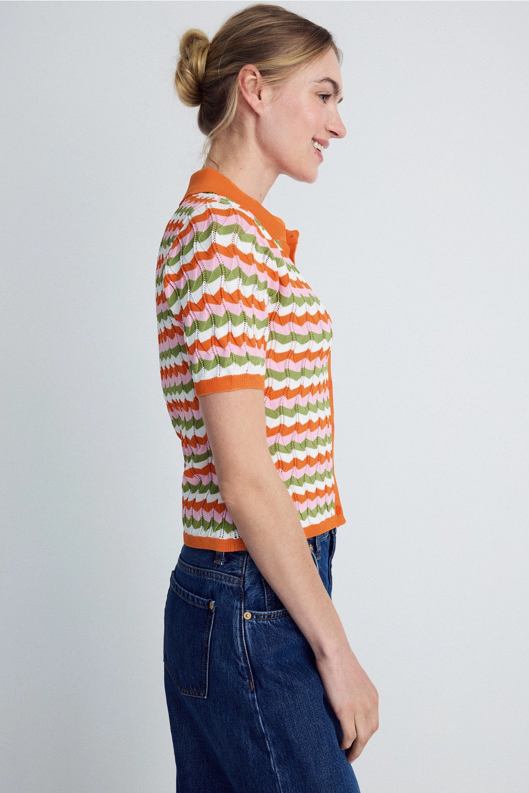 Crochet Collared Top by Ronny Kobo x RTR 2