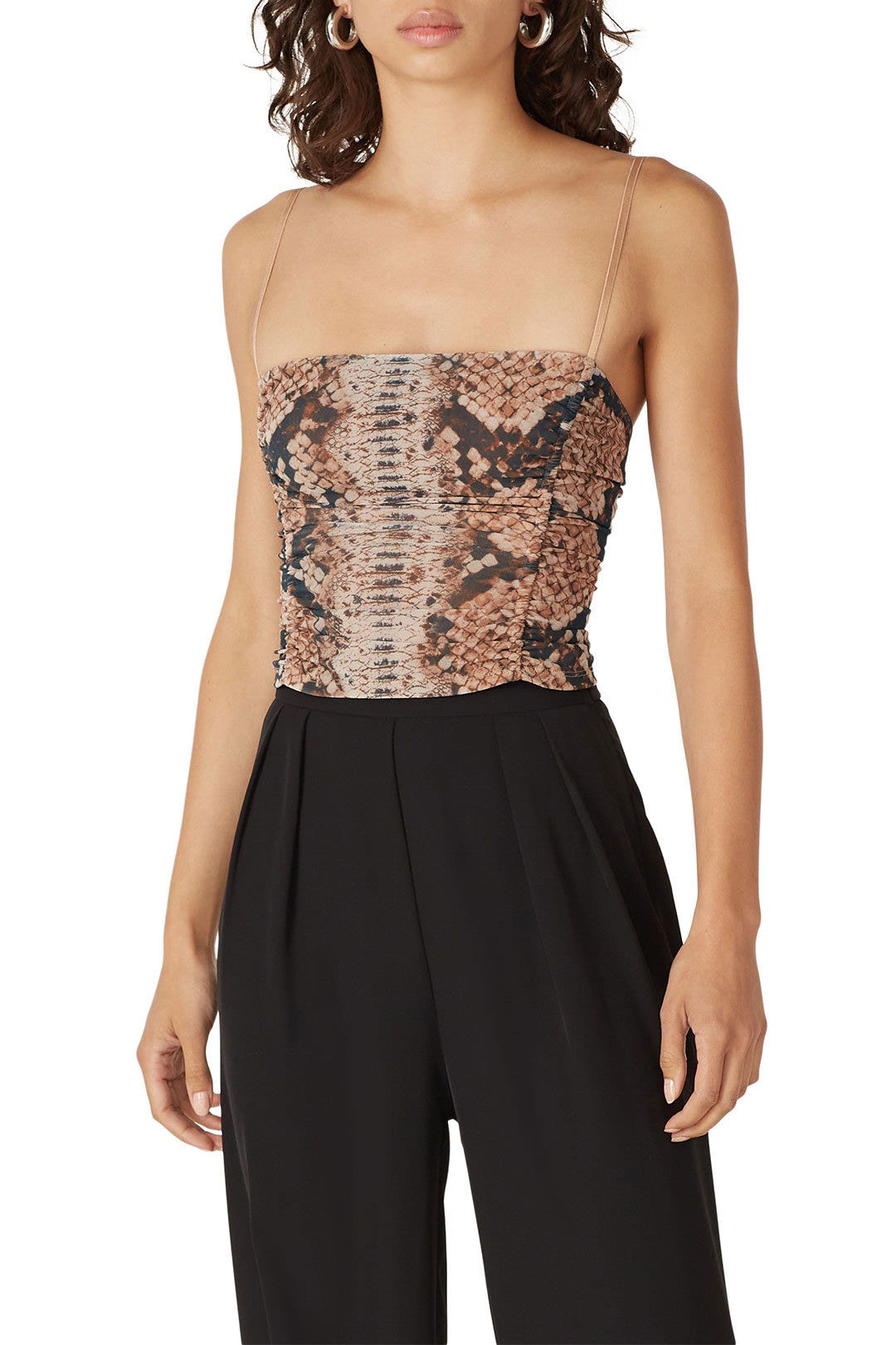 Snake Print Capri Top by AFRM 2
