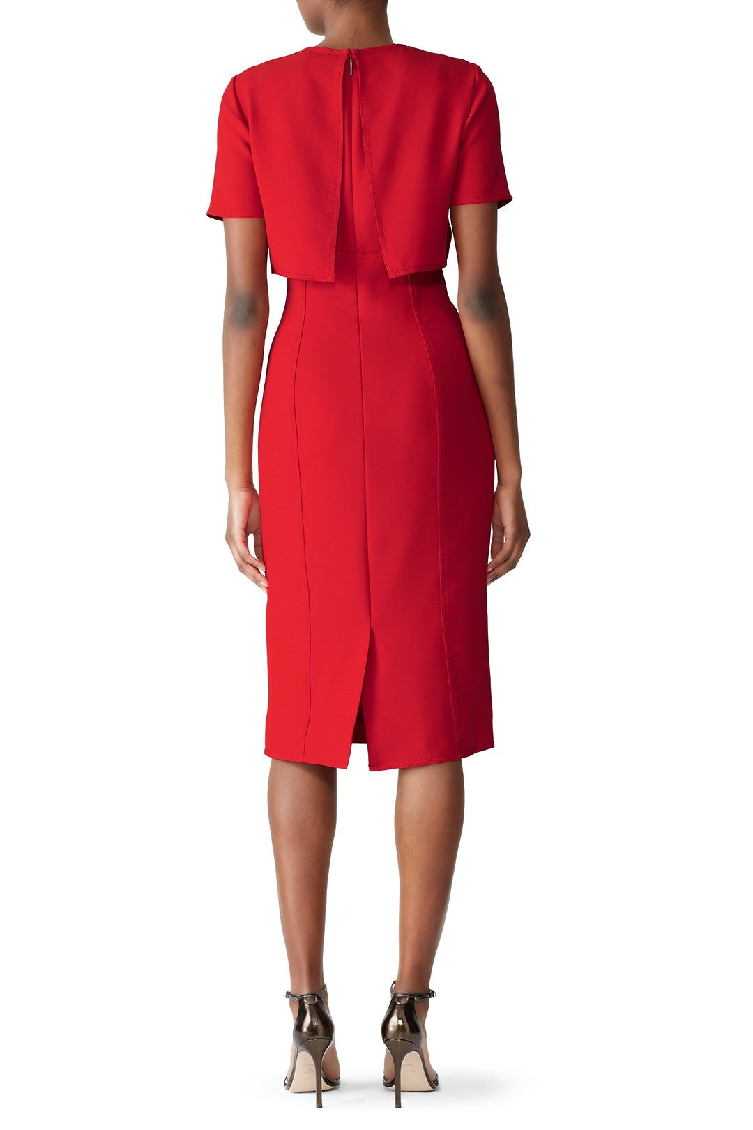 Red Popover Sheath by Jason Wu Collection 2