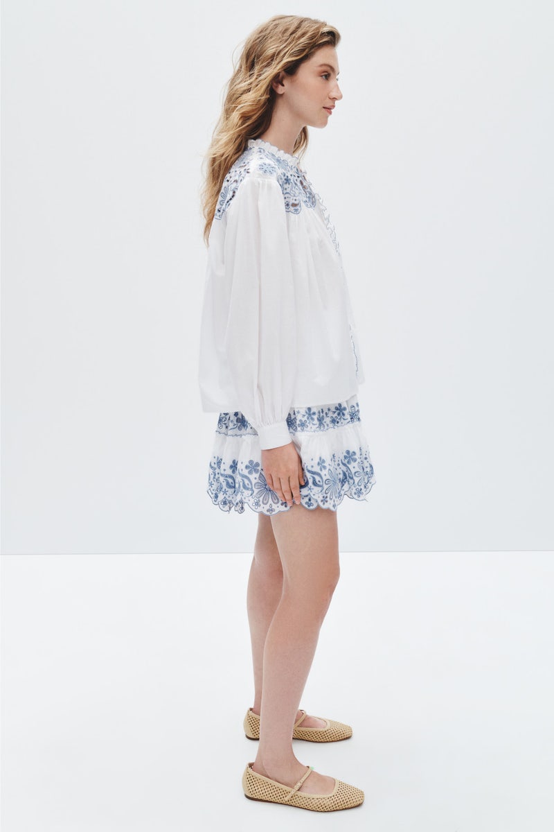 Floral Embroidered Blouse by kate spade new york - Photo 1