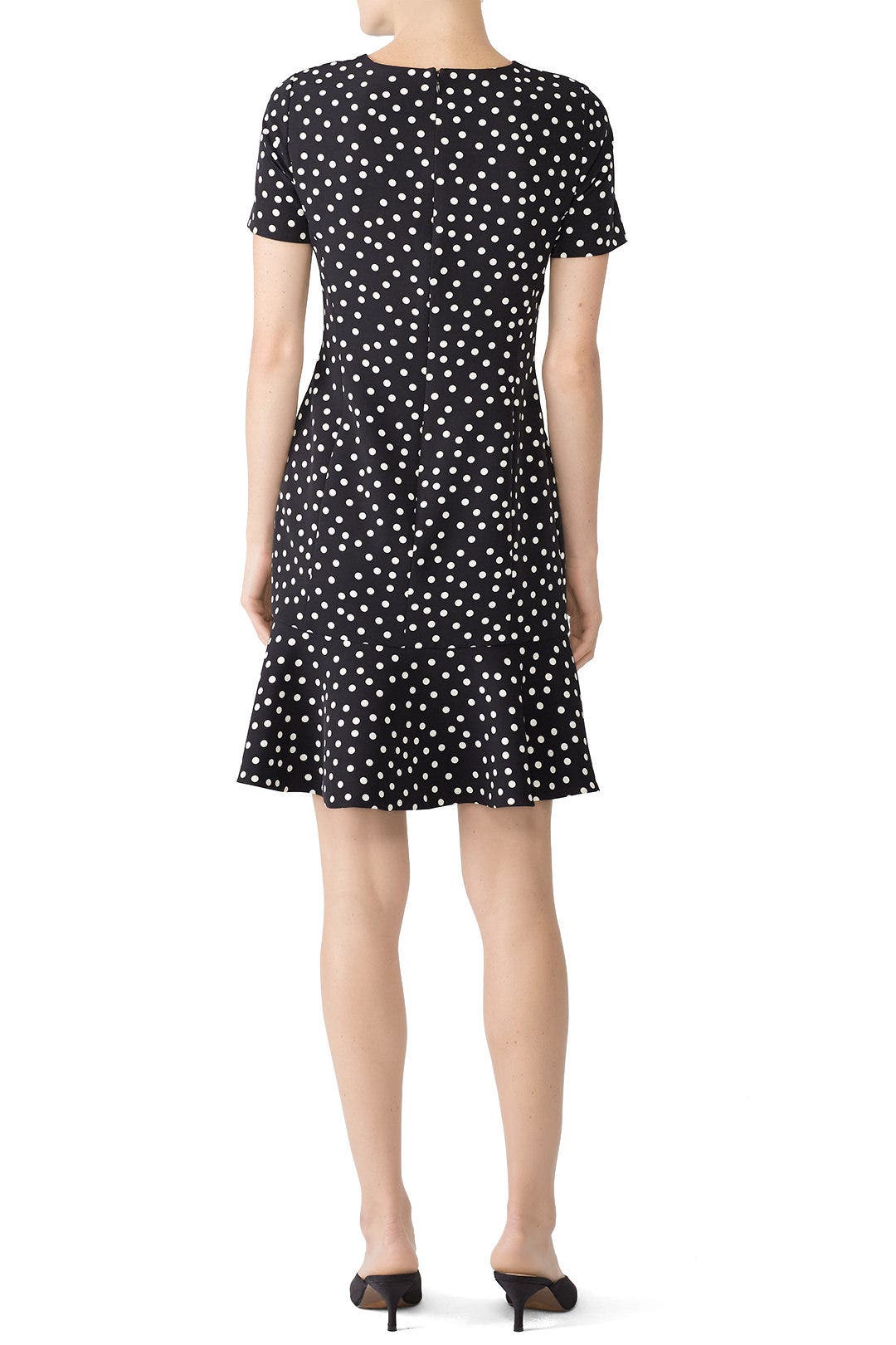 Black Polka Dot Dress by Slate & Willow 1