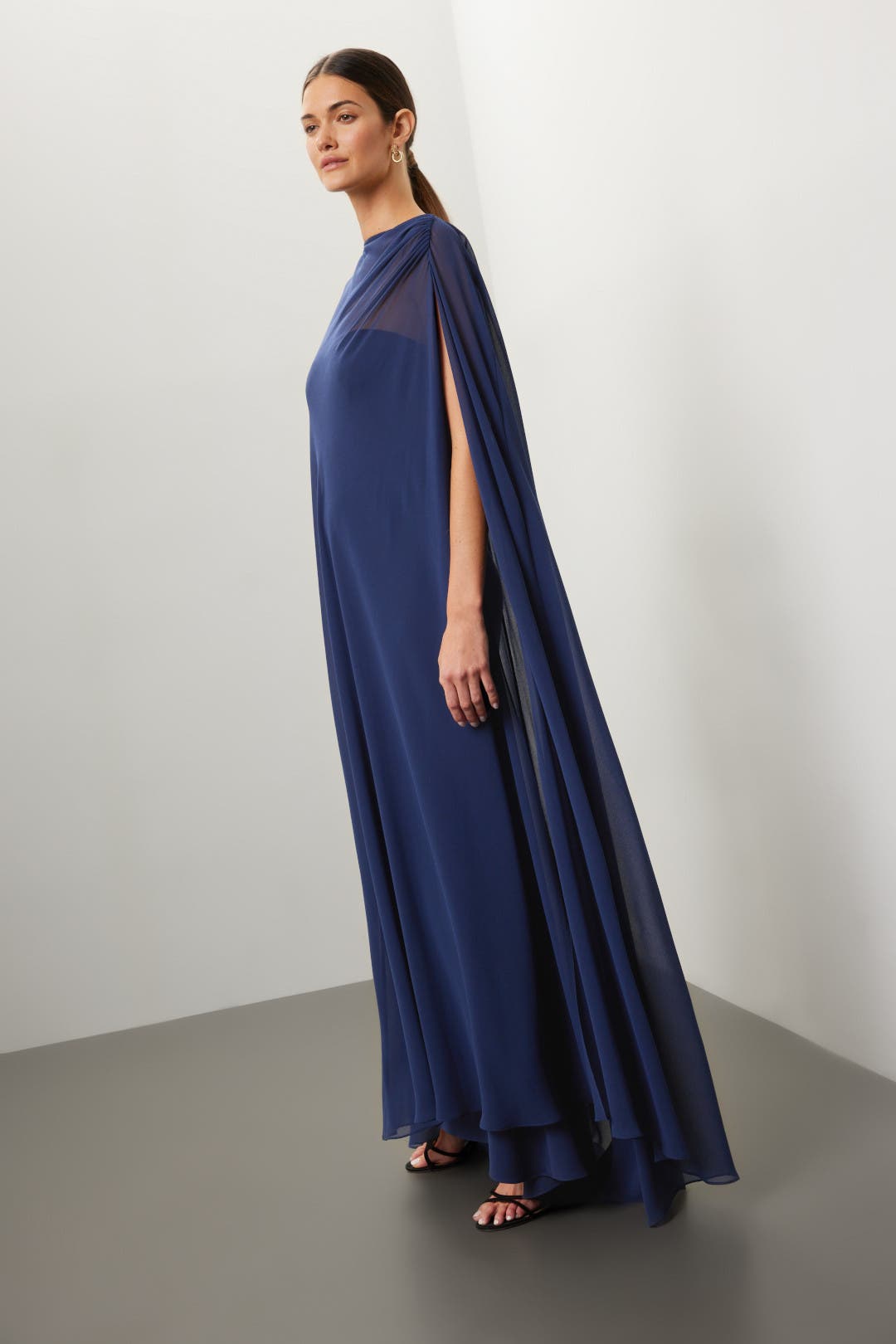 Badgley Mischka☆鮮やかコバルトブルーロングドレス Badgley Mischka Evening Dresses – Glamorous Designer Gowns