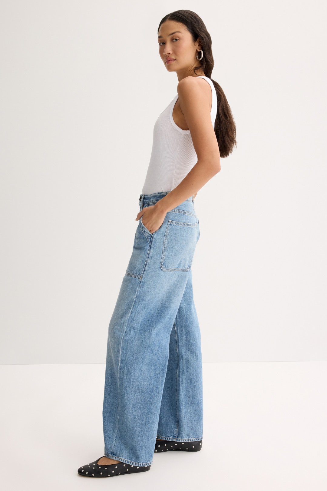 Light Ayla Baggy Jeans by Citizens of Humanity 1