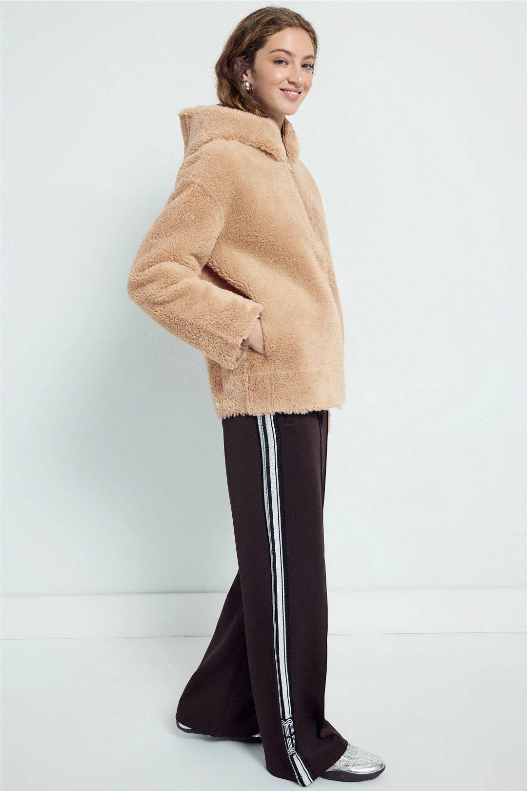 Gatapi Faux Sherpa Jacket