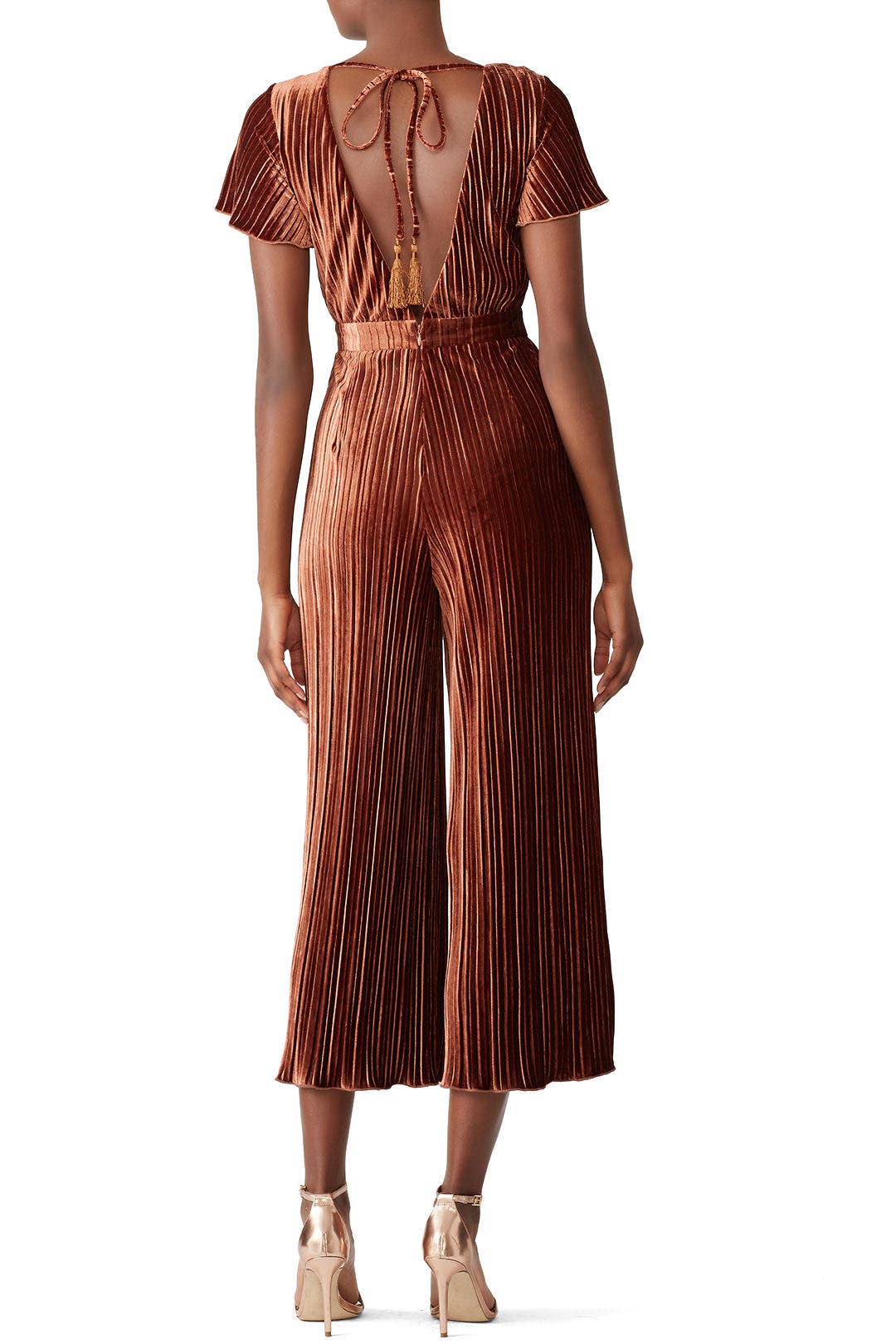 Lex Velvet Jumpsuit by MINKPINK | Rent the Runway