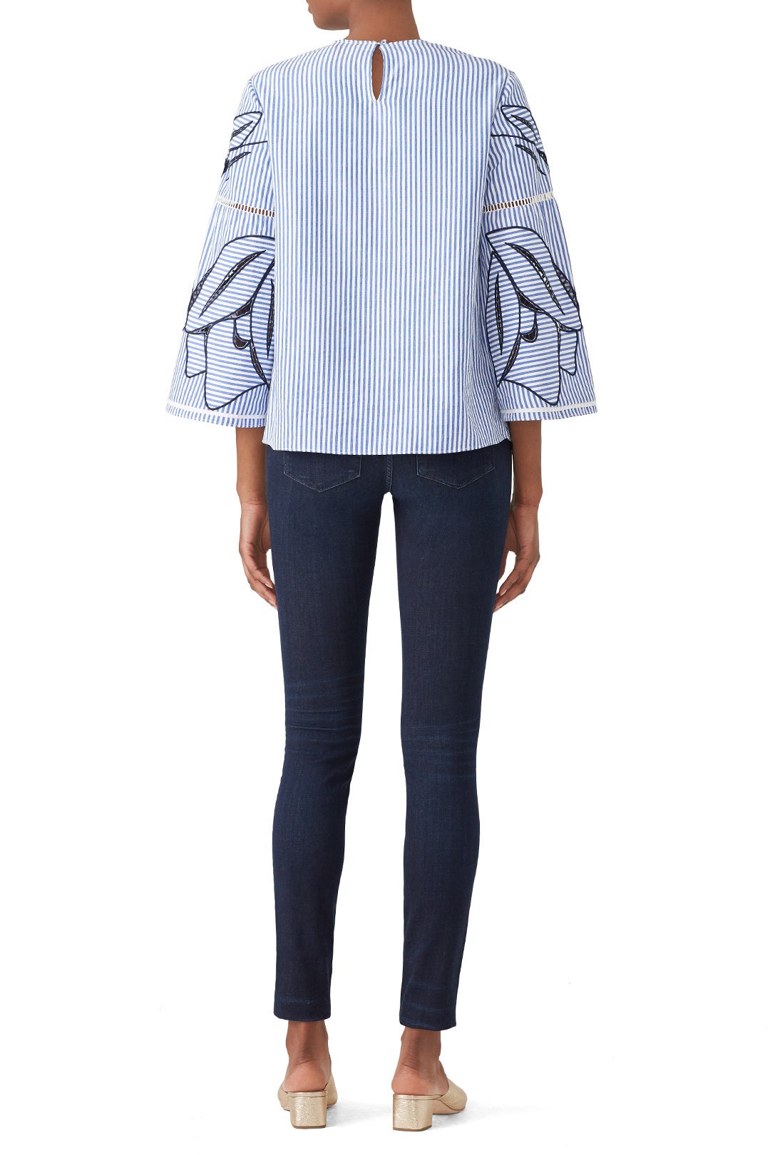 Blue Martine Top by Tanya Taylor 2