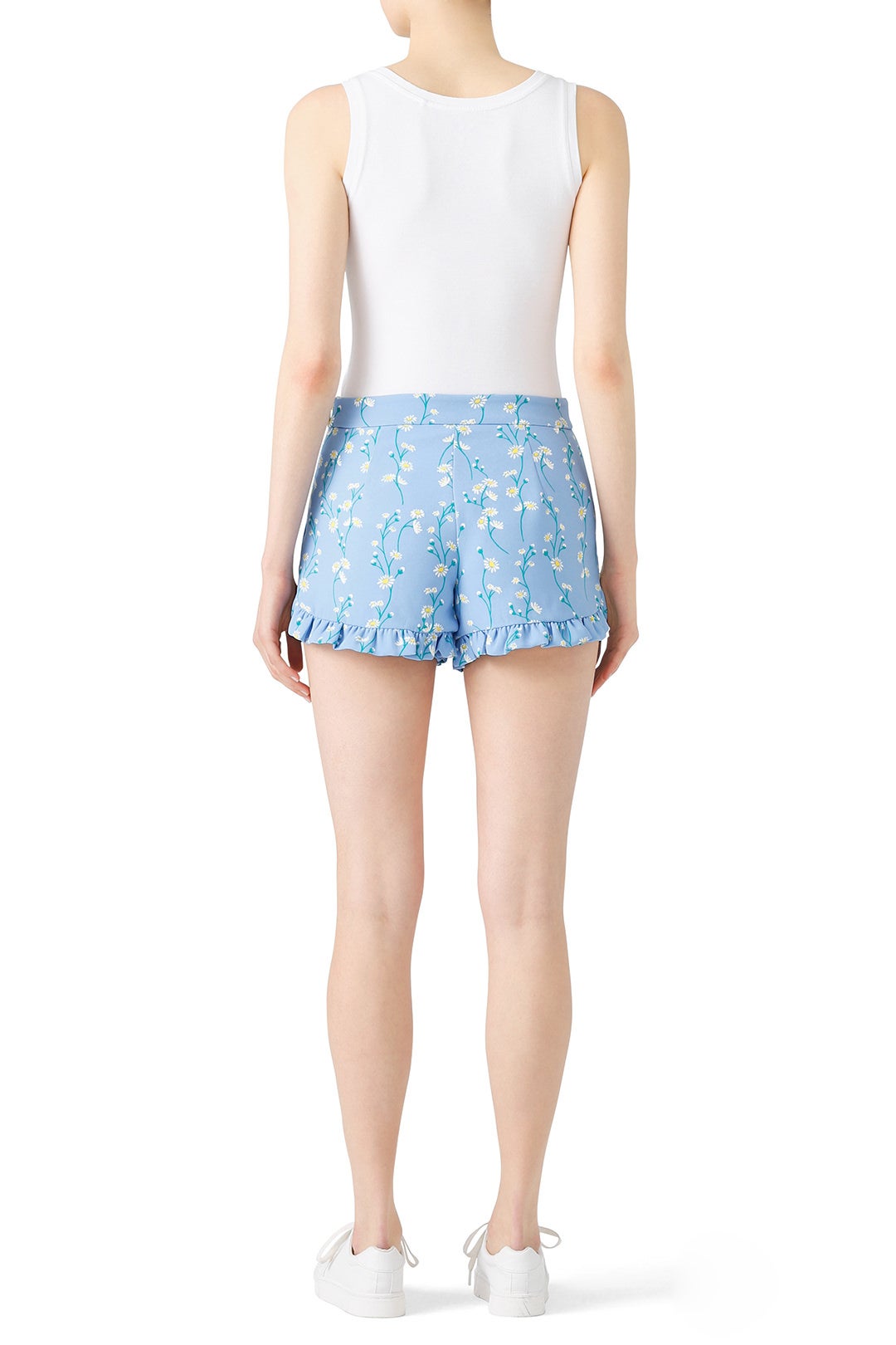 Daisy Vine Ruffle Shorts by Draper James 2