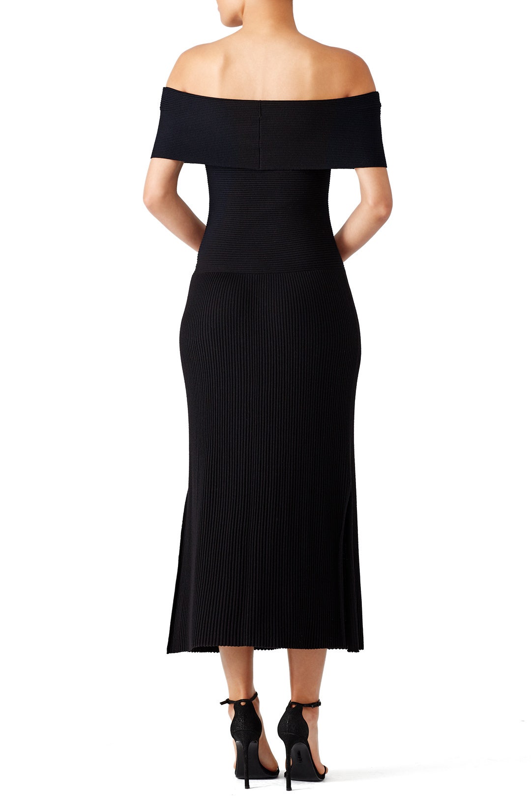 Black Marbella Dress by Elizabeth and James 1