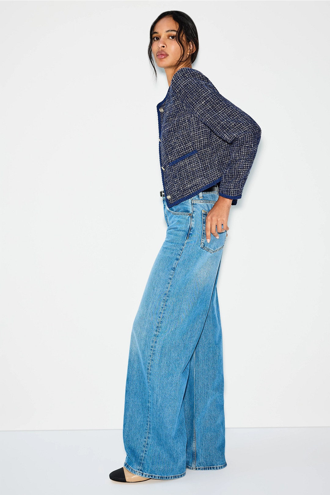 Patch Pocket Tweed Jacket by Laundry by Shelli Segal 1