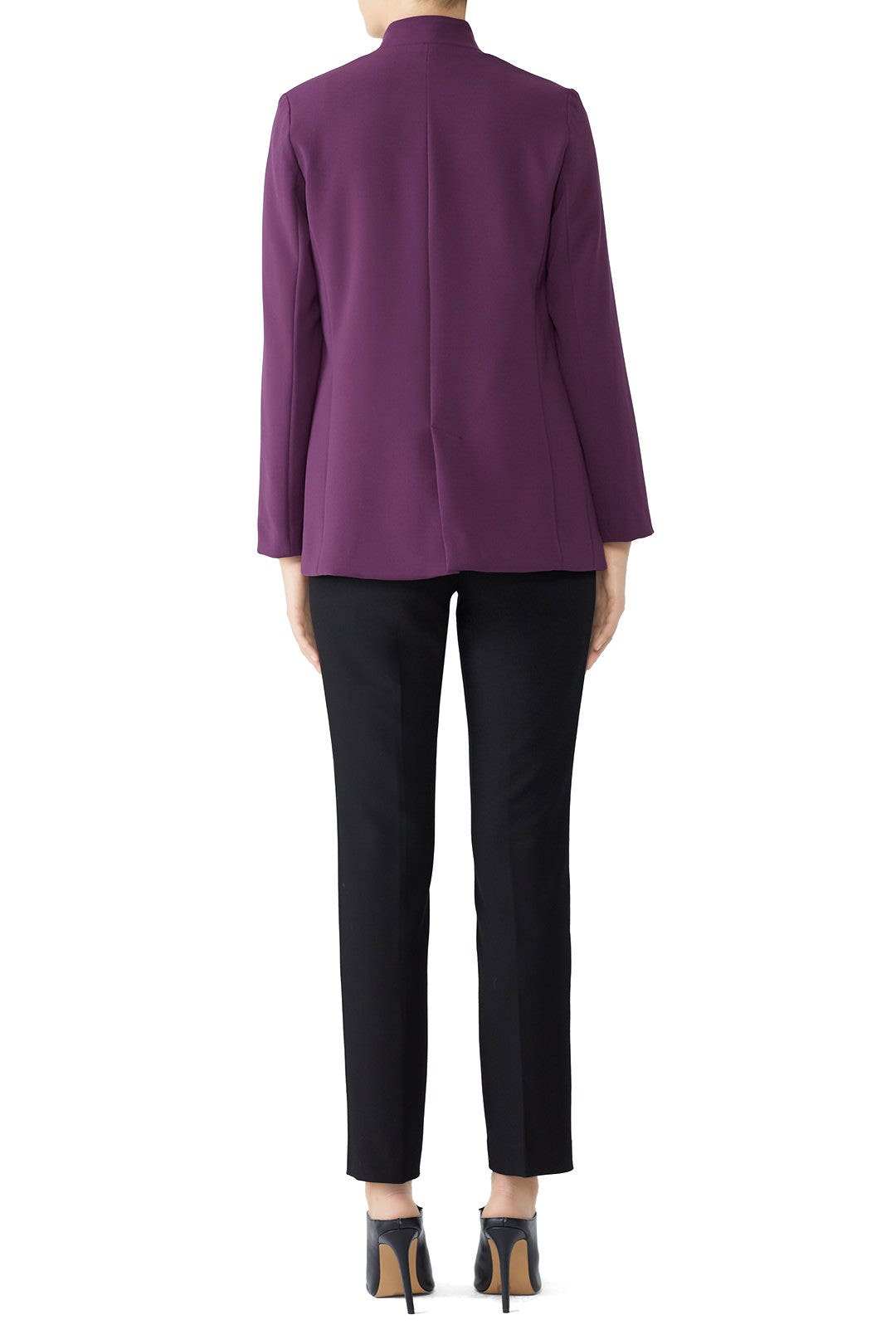 Eggplant Clarkson Blazer by Of Mercer 1