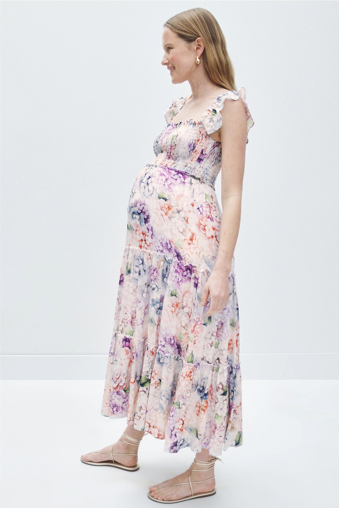 Chloe Maternity Dress by PIETRO BRUNELLI MATERNITY 2