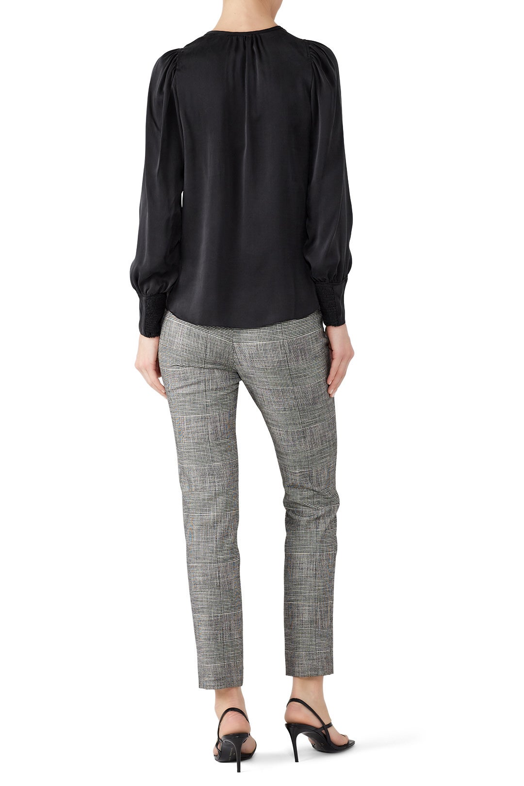 Long Sleeve Silk Charm Top by Rebecca Taylor NYC 2