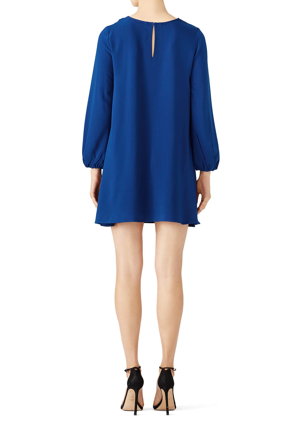 Lace Trim Shift Dress by Amanda Uprichard 2