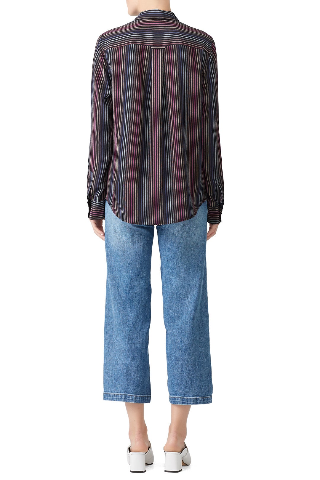 Rainbow Stripe Kate Blouse by Rails 2