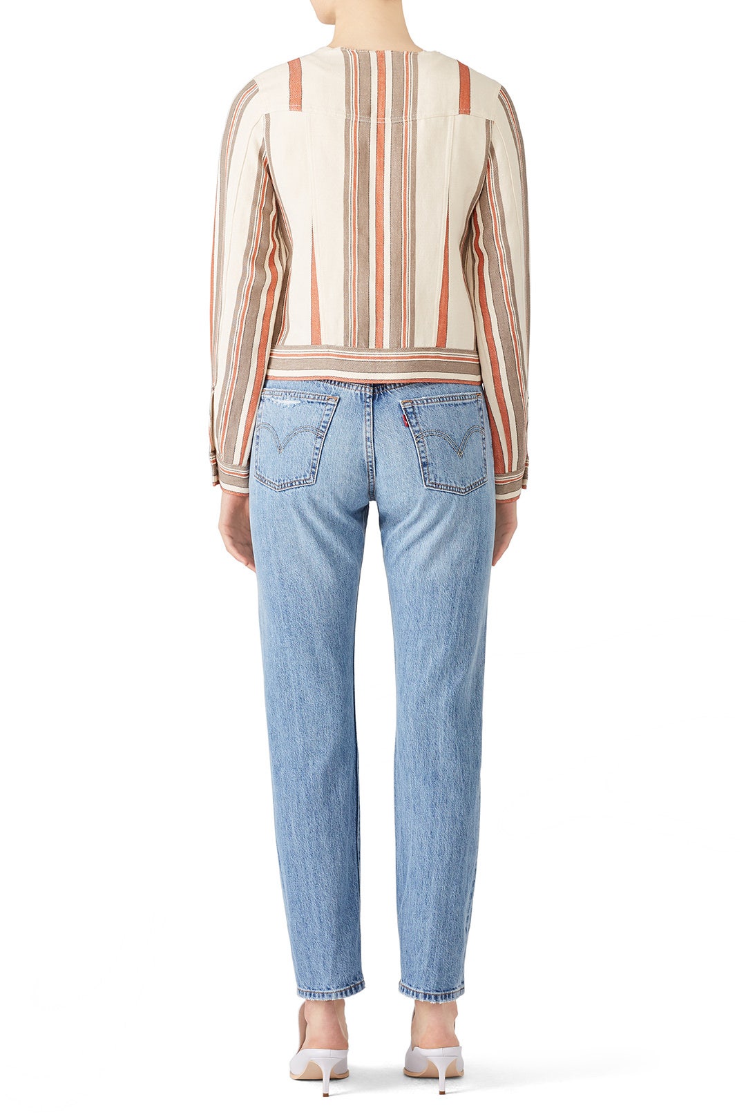 Striped Charlie Jacket by Rebecca Minkoff 2