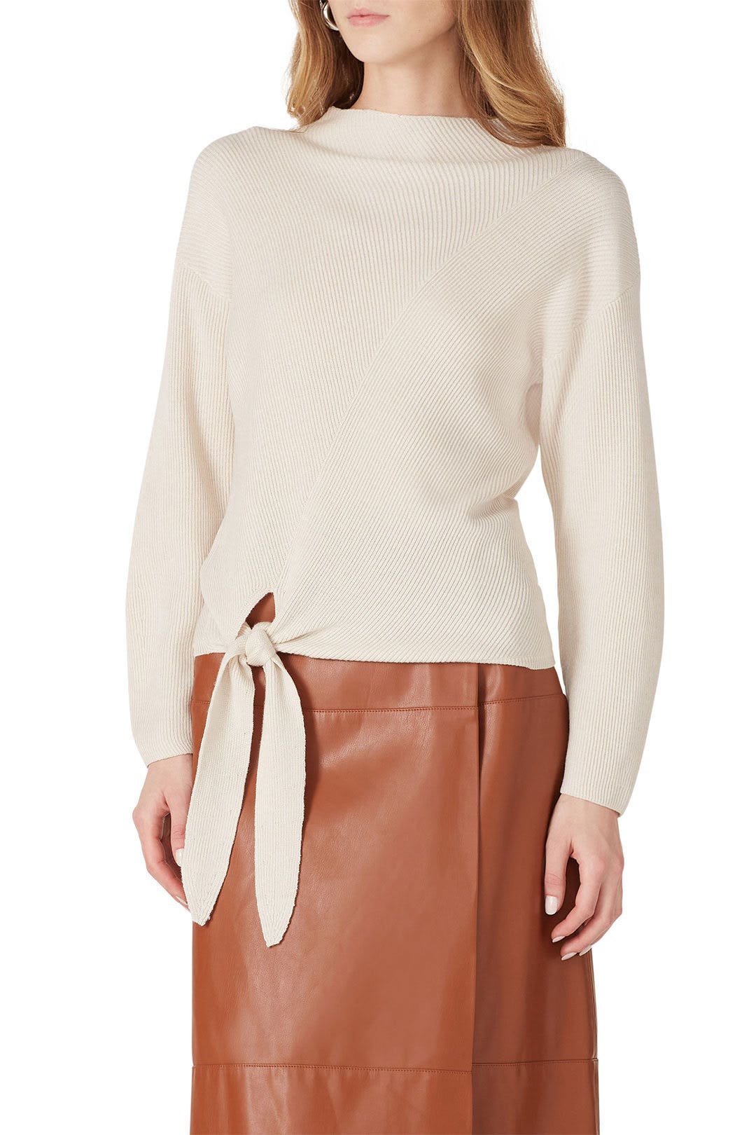 Side Tie Sweater by Rebecca Taylor NYC 1
