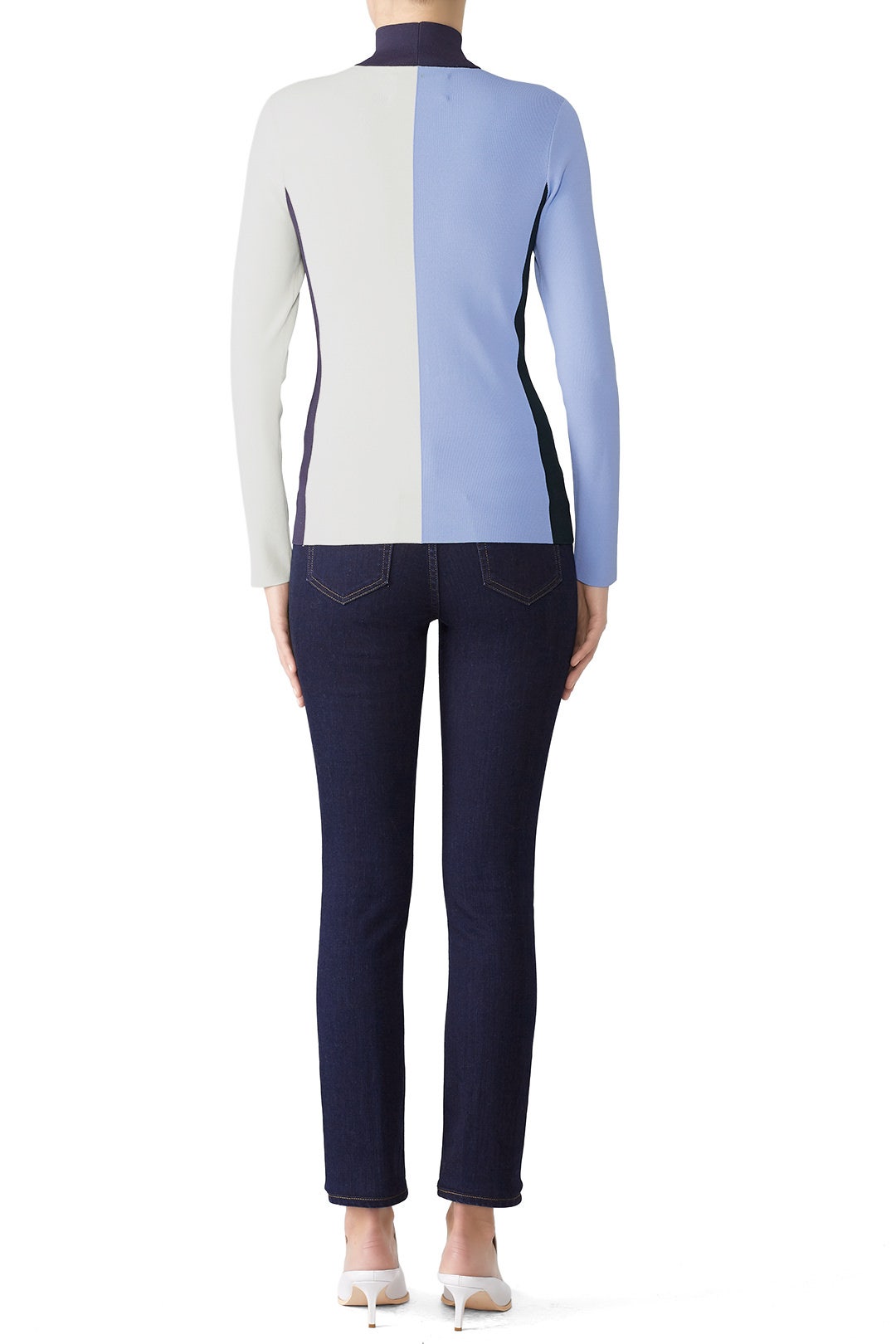 Vertical Block Turtleneck by Tory Sport 1