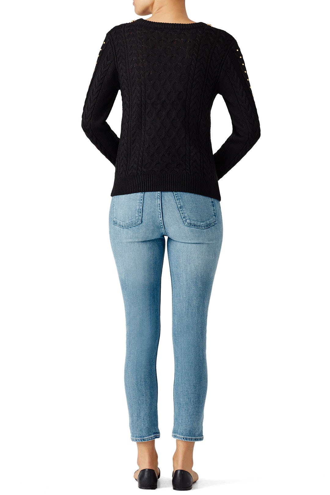 Black Woven Sweater by Endless Rose 2
