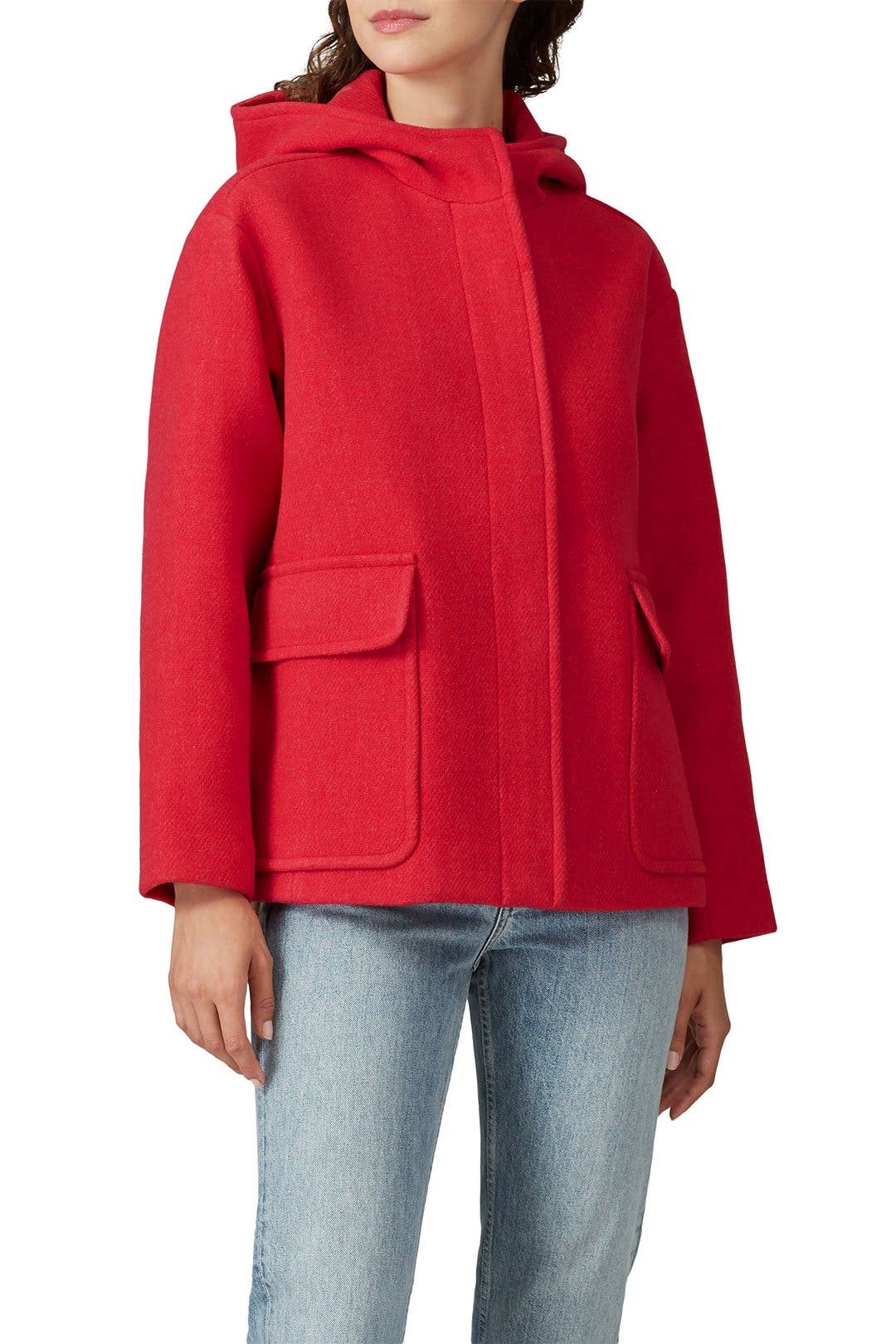 Berry Sonia Stadium Jacket by J.Crew | Rent the Runway