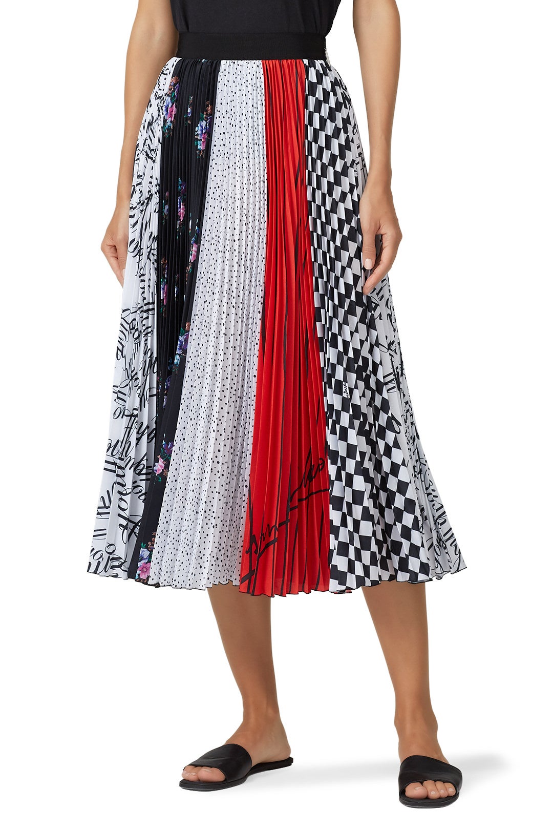 Multi Print Midi Skirt by MSGM 1