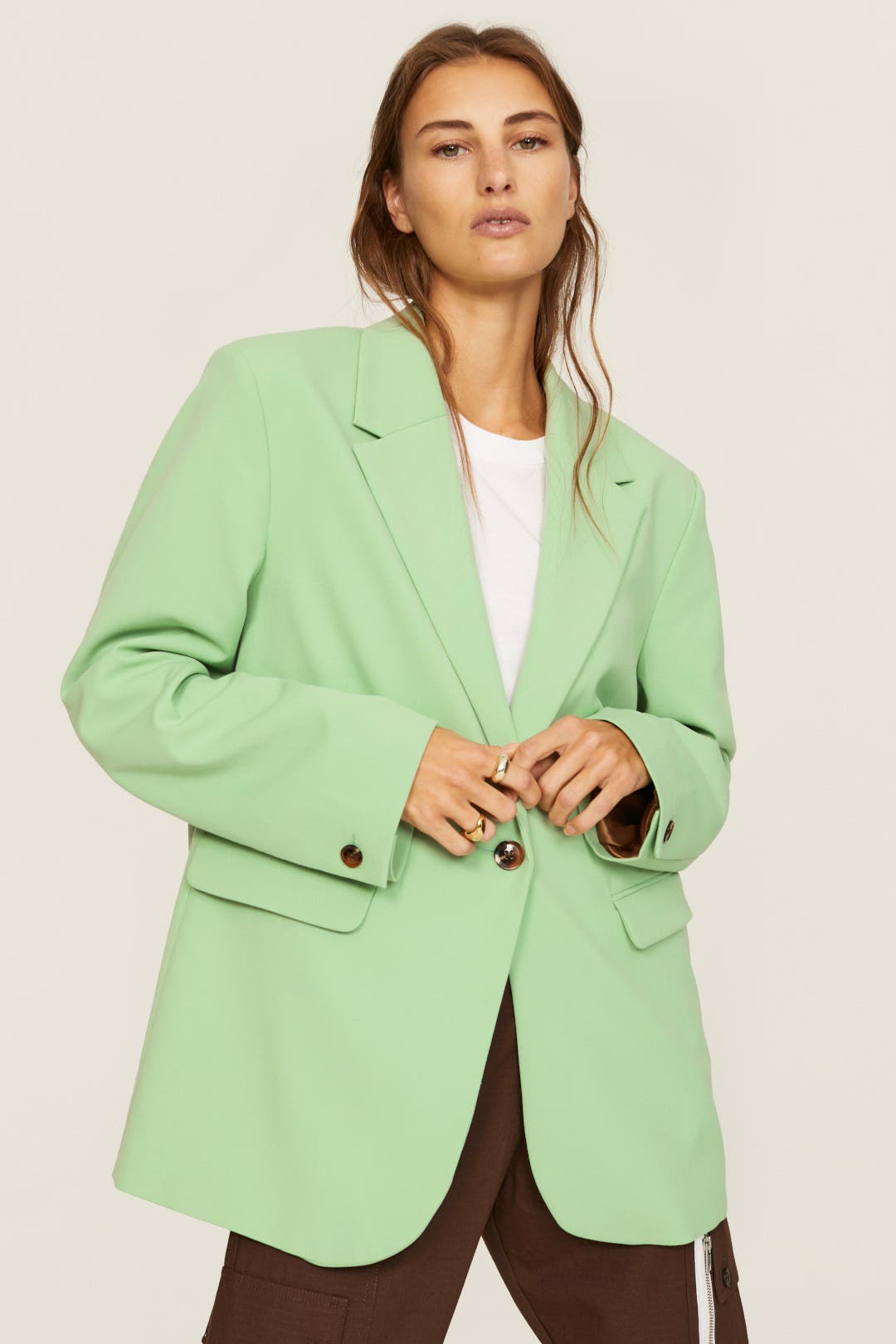 haven off white blazer