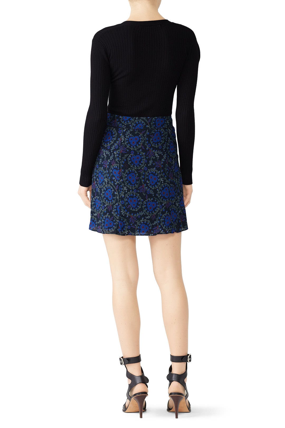 Ruched Floral Skirt by Derek Lam 10 Crosby 2