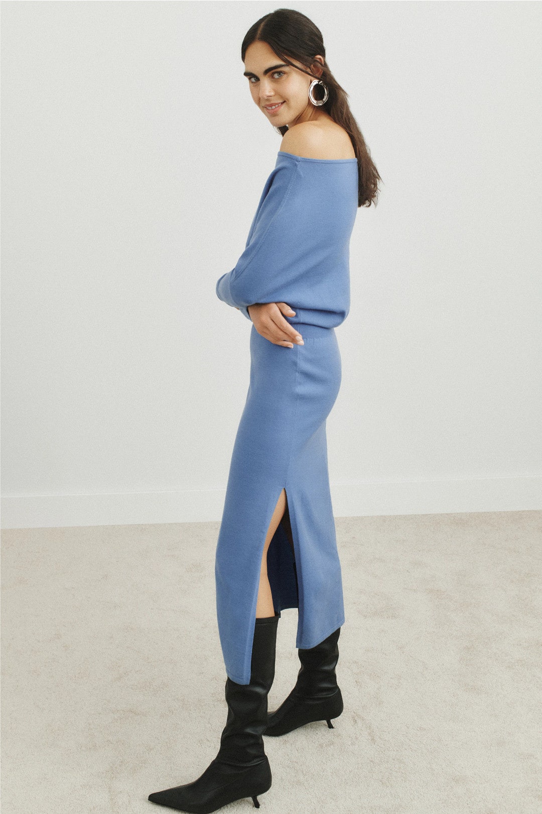 Horizon Knit Midi Dress by SIMKHAI 1