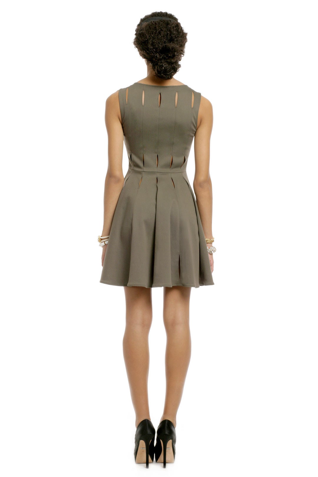 Olive Peep Dress by Opening Ceremony 1