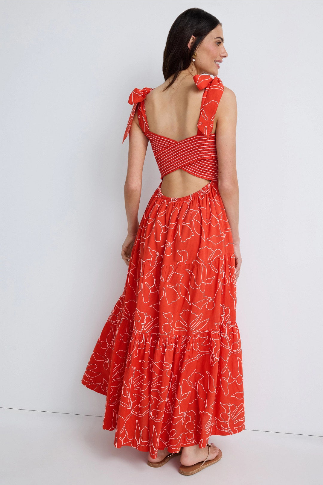 Lana Smocked Maxi Dress by Omika 2