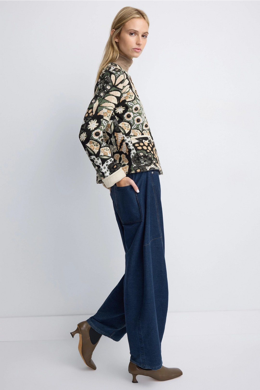 Pasu Floral Print Cardigan by Aldomartins 1