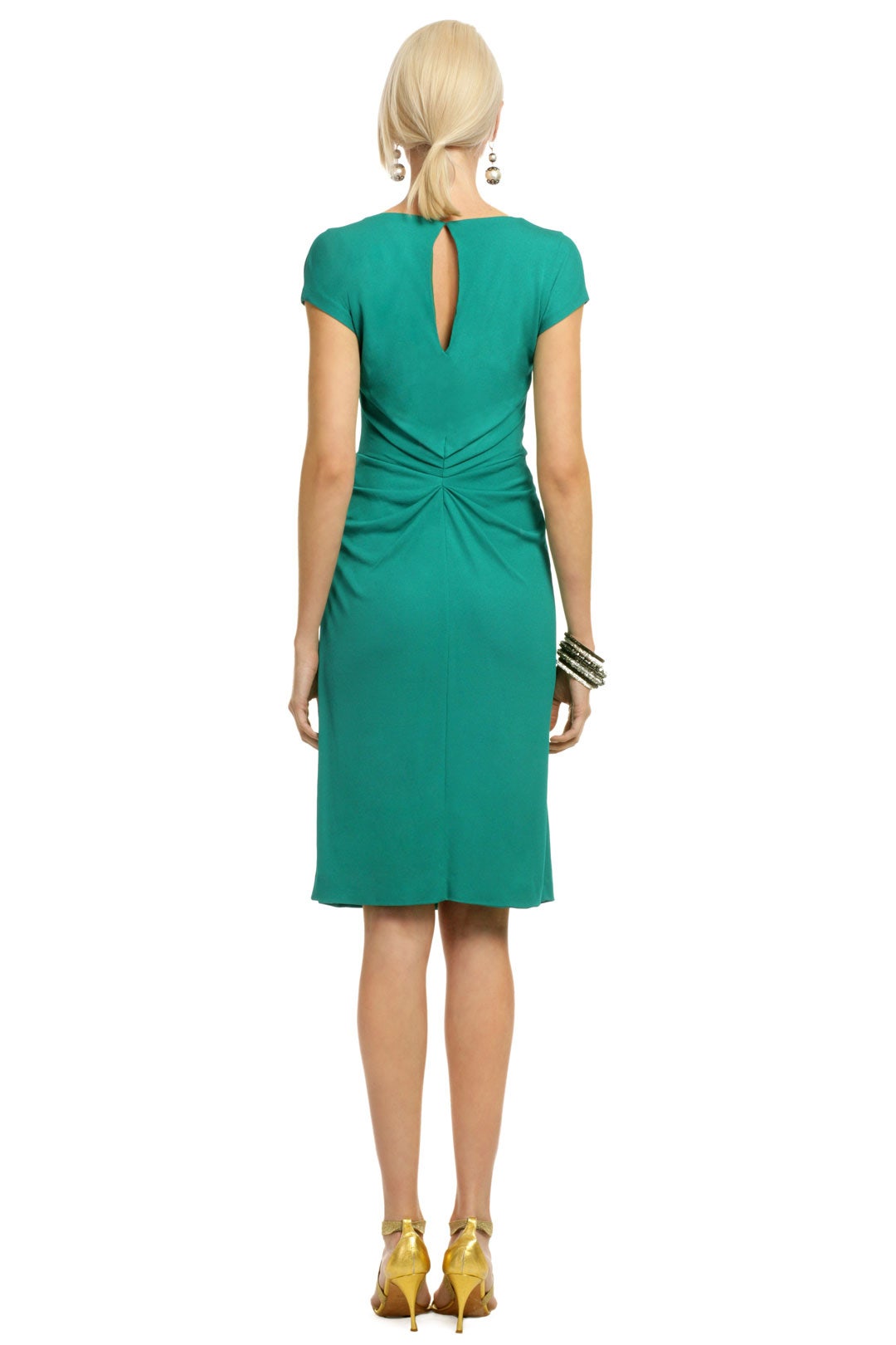 Green Rimini Dress by Alberta Ferretti 1
