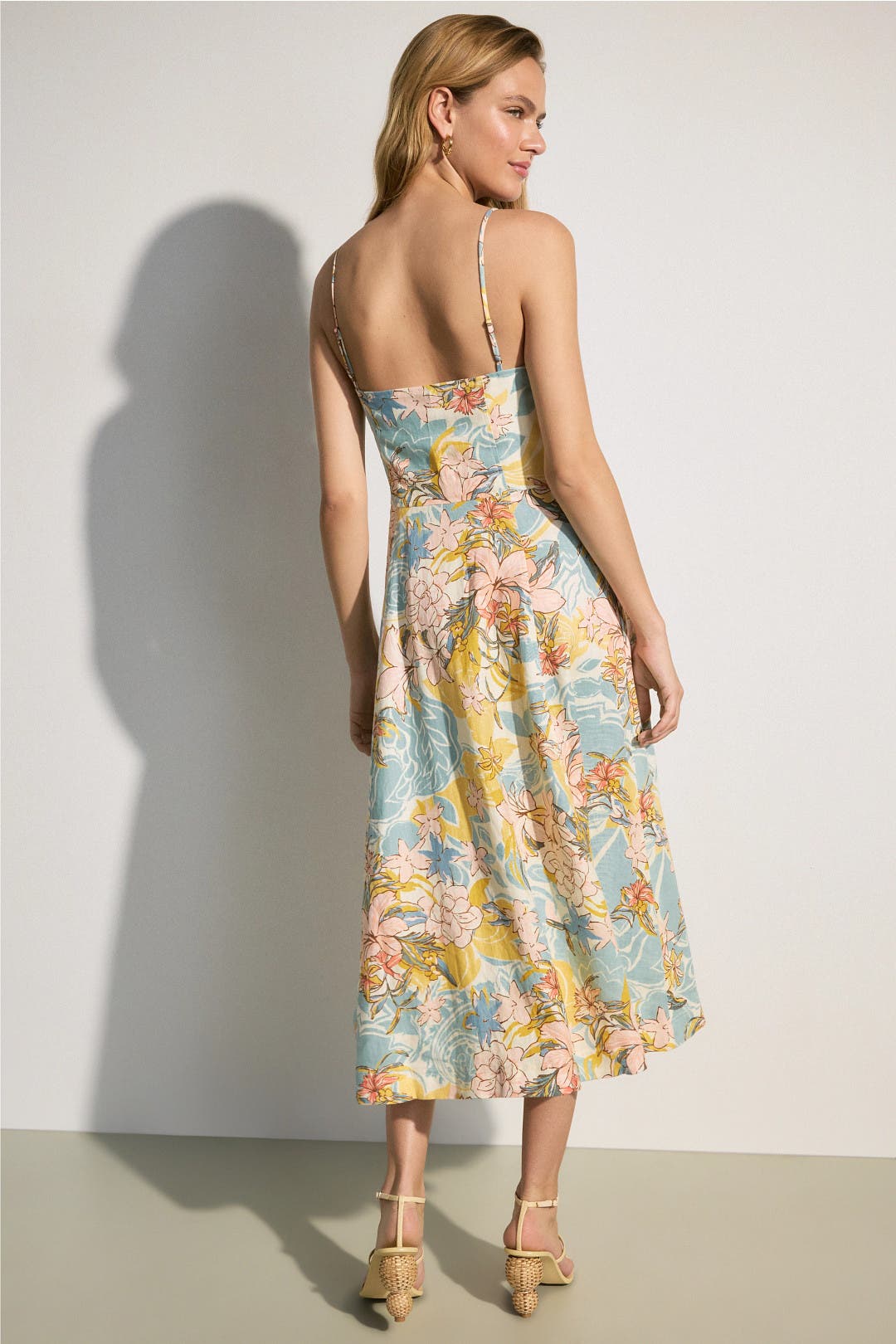 Floral Midi Dress by Lauren Ralph Lauren | Rent the Runway