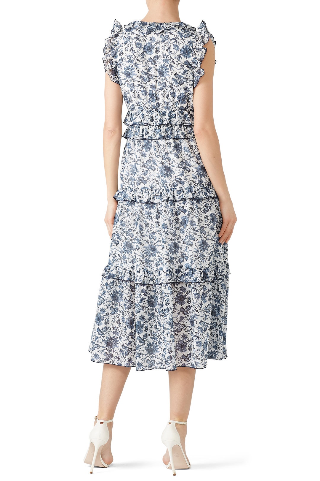 Carmen Ruffle Dress by Robert Rodriguez 1