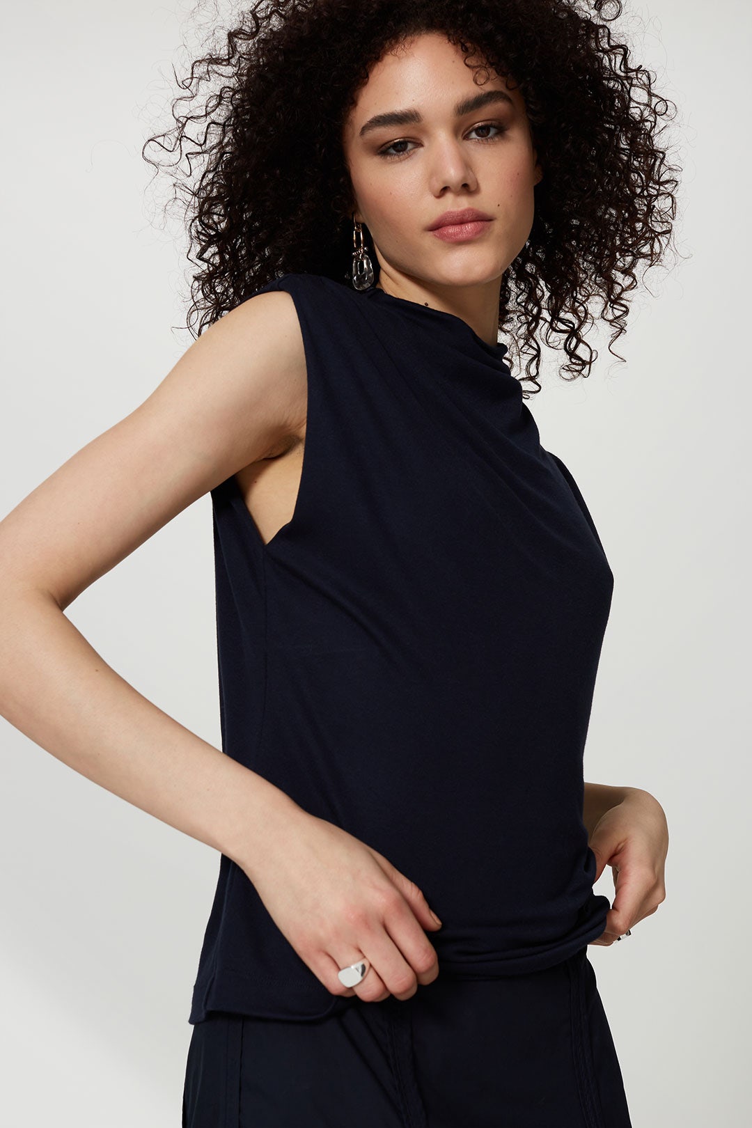 Tee Neck Shell by Rebecca Taylor NYC 1