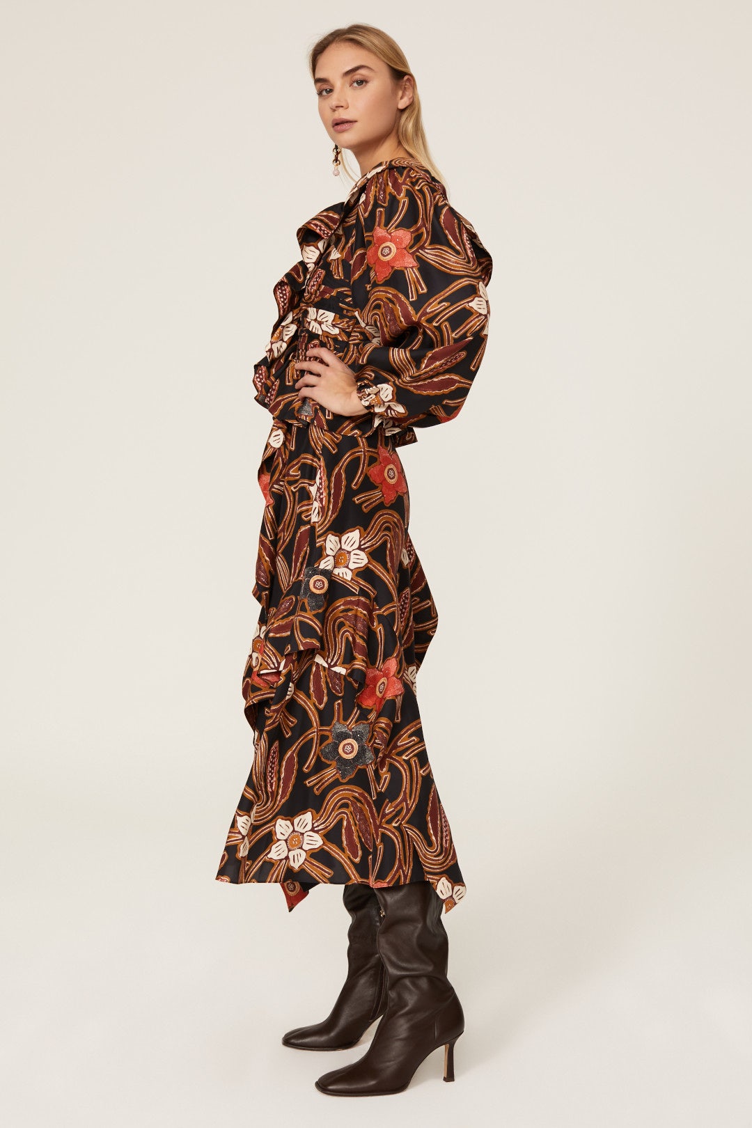 Mariam One Shoulder Dress by Ulla Johnson 1