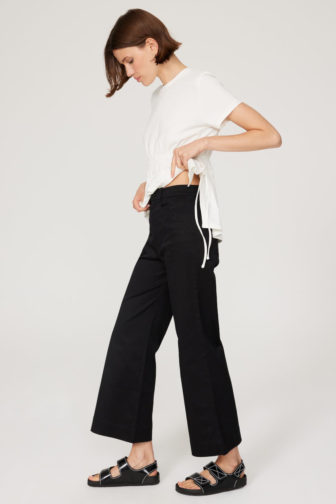 【Proenza Schouler】ホワイトラベル mid-riseジャージ culottes Cotton Culottes by Proenza Schouler White Label | Rent the