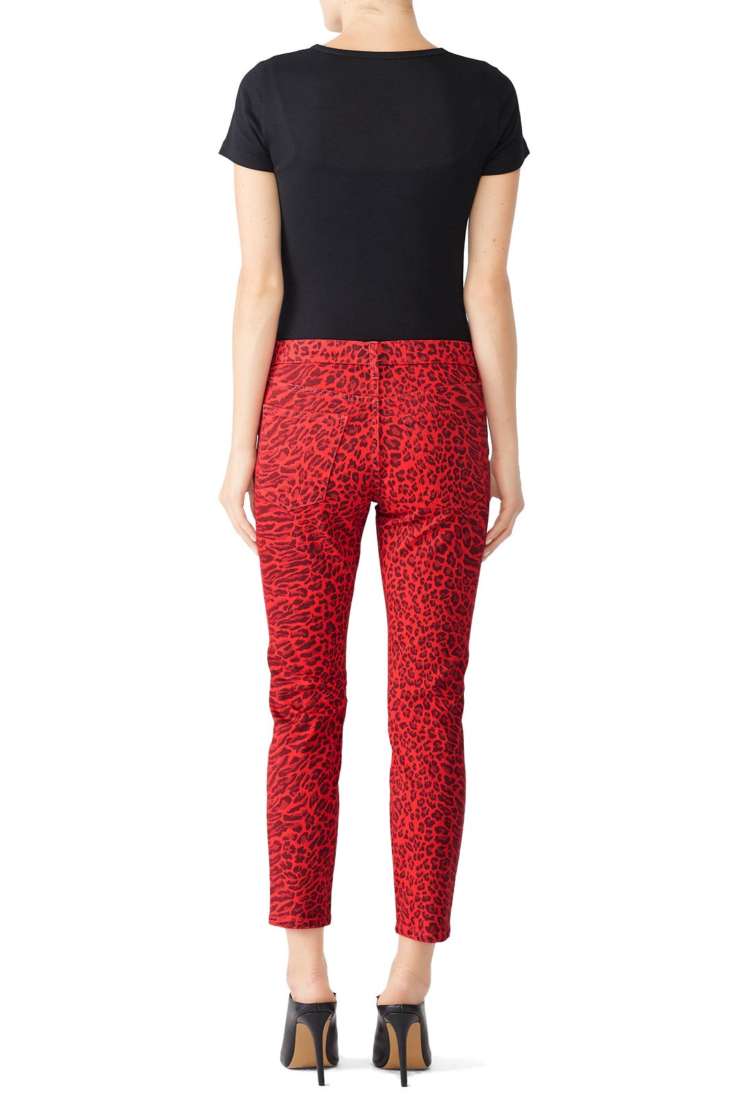 The Stiletto Leopard Skinny Jeans by Current/Elliott 1